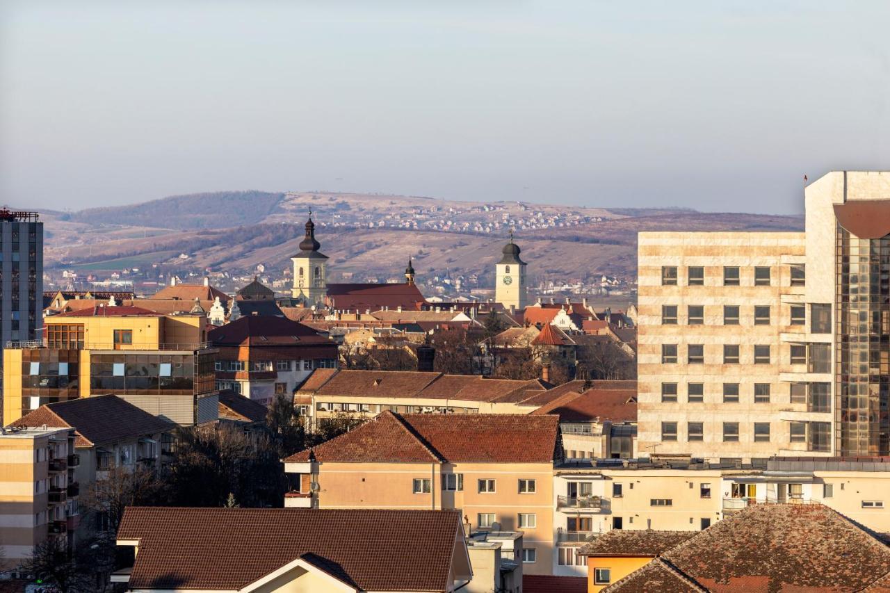 Plaza35 Aparthotel Sibiu Eksteriør bilde