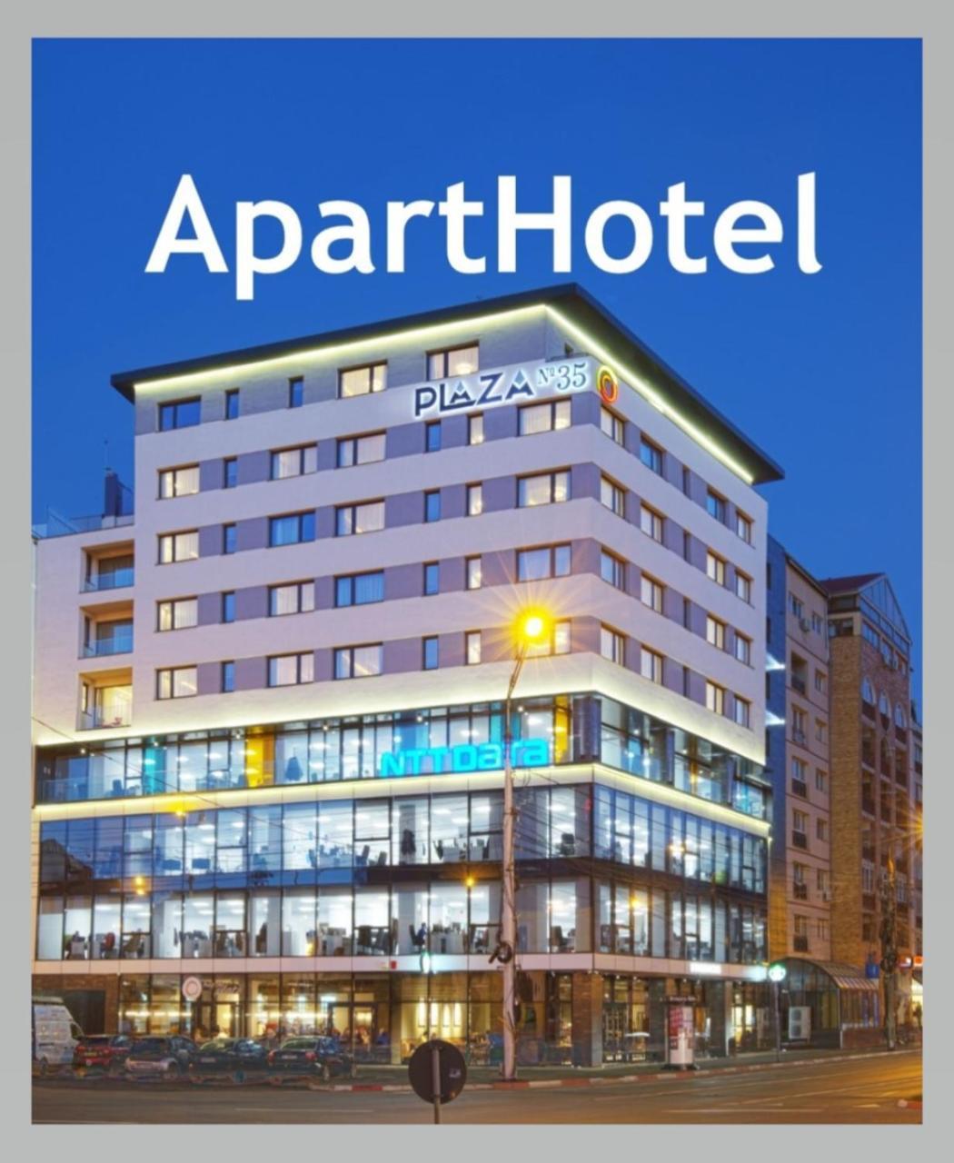 Plaza35 Aparthotel Sibiu Eksteriør bilde