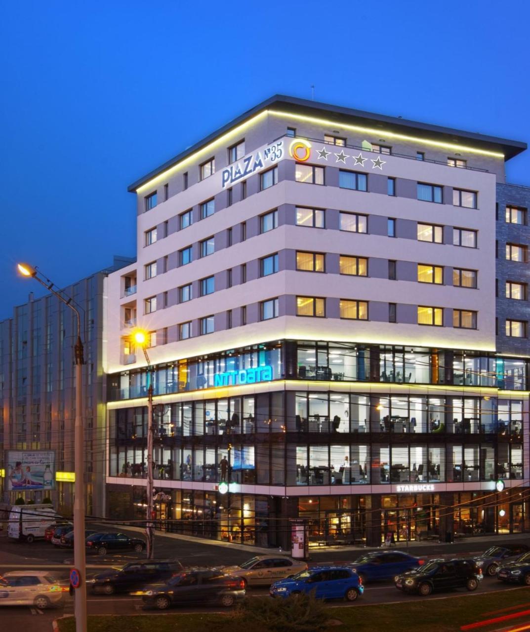 Plaza35 Aparthotel Sibiu Eksteriør bilde